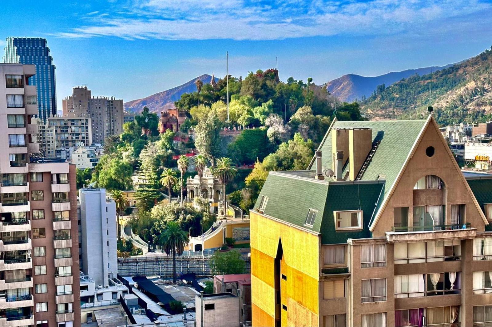 Acogedor Apartamento En Centro De Santiago. 외부 사진