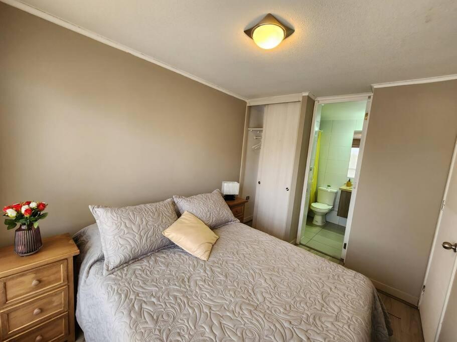 Acogedor Apartamento En Centro De Santiago. 외부 사진