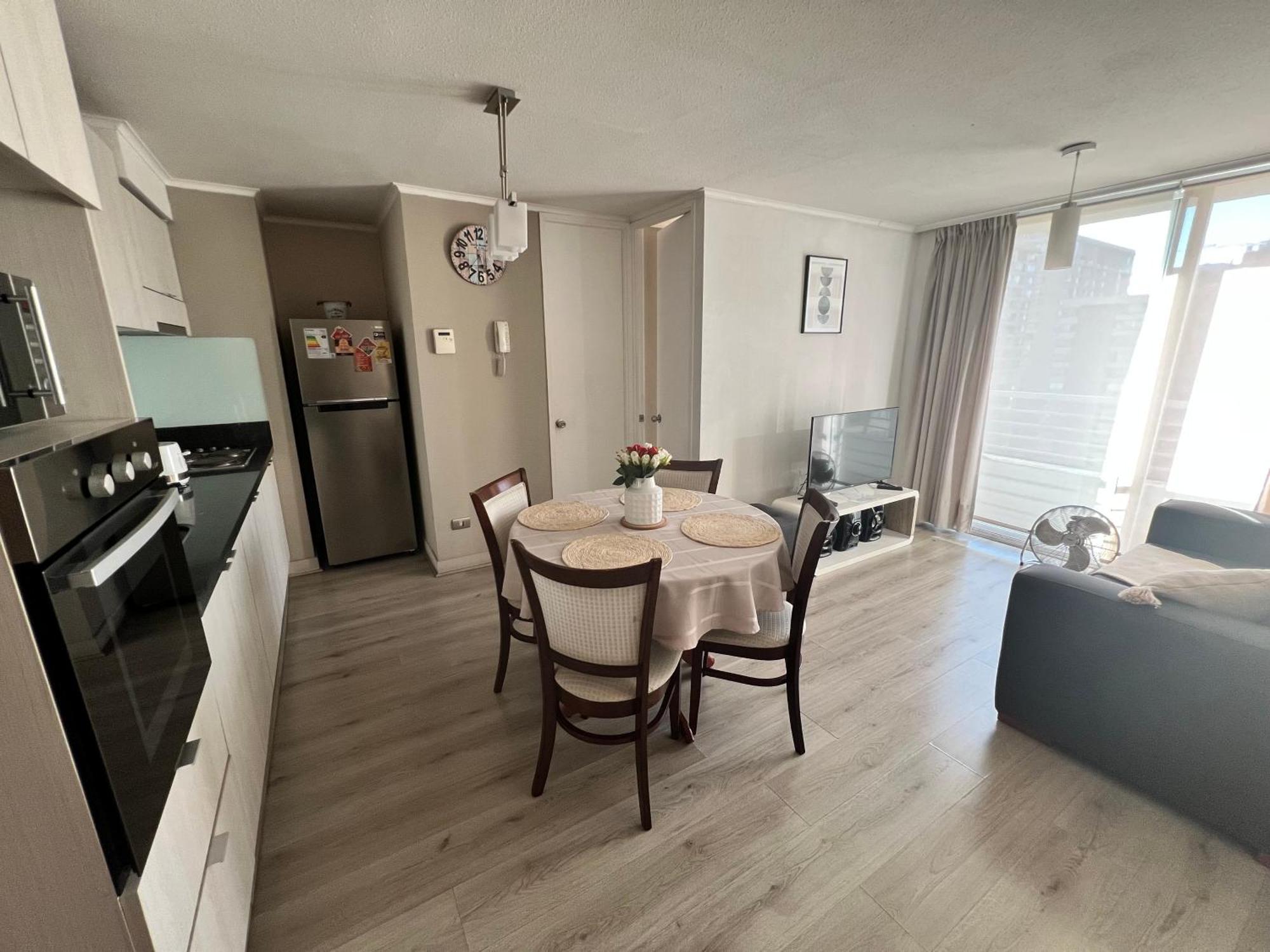 Acogedor Apartamento En Centro De Santiago. 외부 사진
