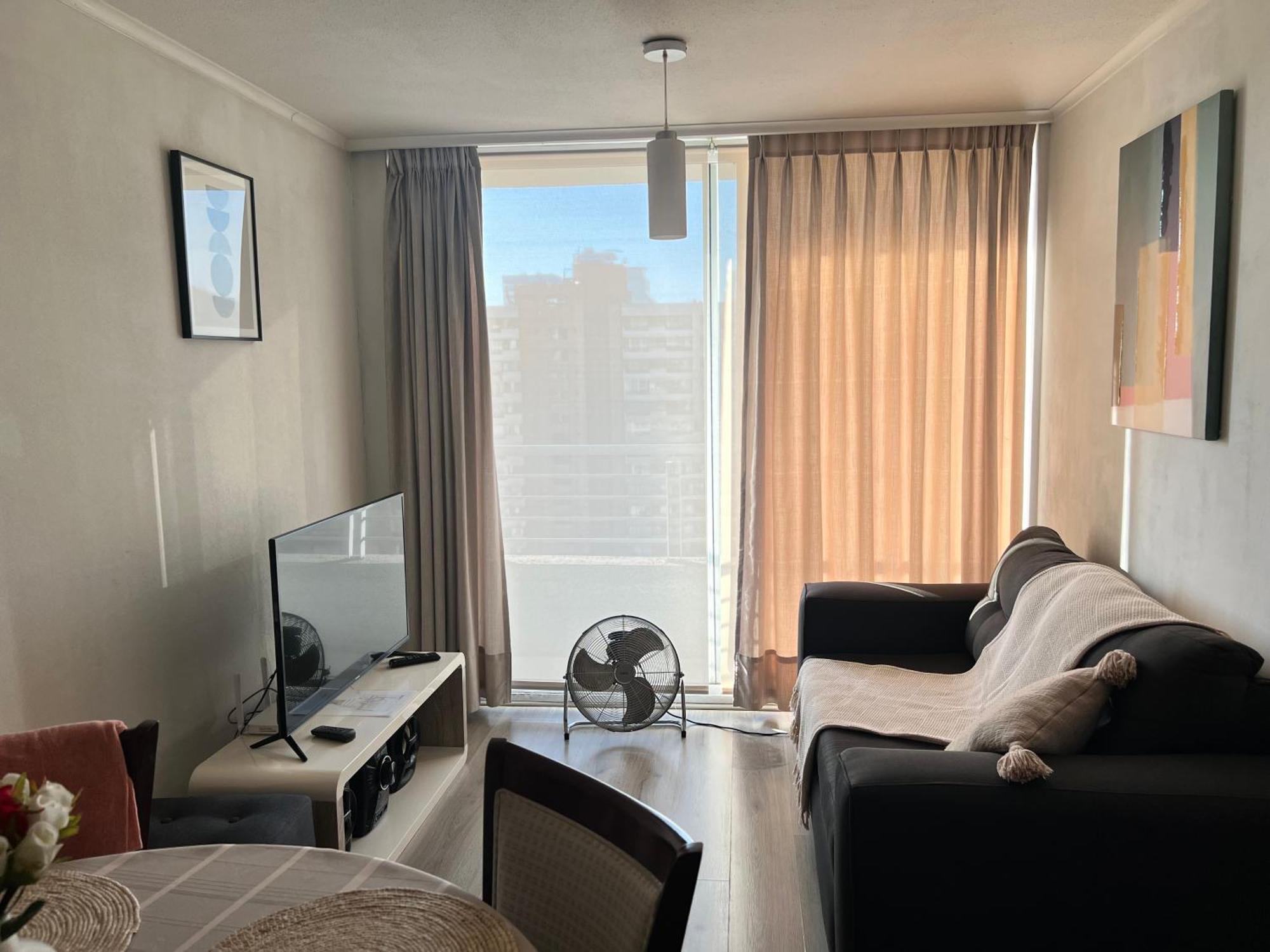 Acogedor Apartamento En Centro De Santiago. 외부 사진