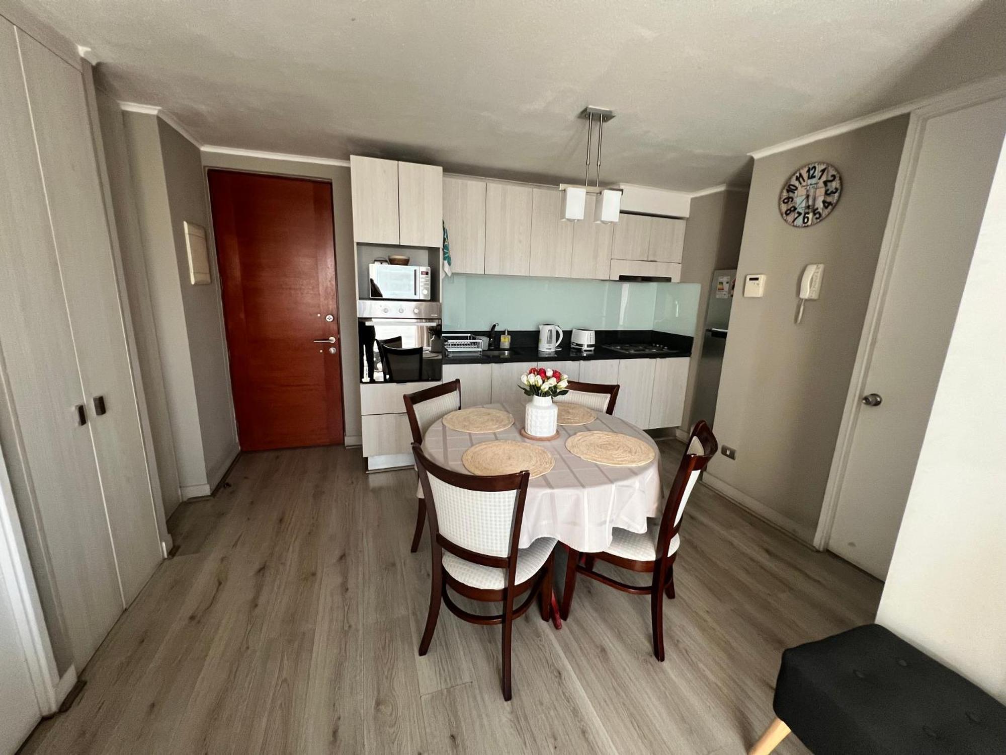 Acogedor Apartamento En Centro De Santiago. 외부 사진